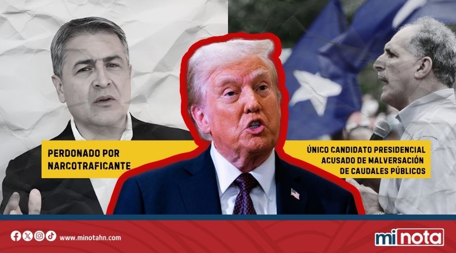 DONALD TRUMP PRESUME SU INJERENCIA EN ELECCIONES DE HONDURAS