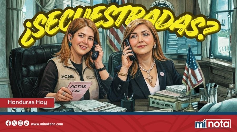 ¿PAOLA HALL Y COSSETTE LÓPEZ SECUESTRADAS EN UNA EMBAJADA?