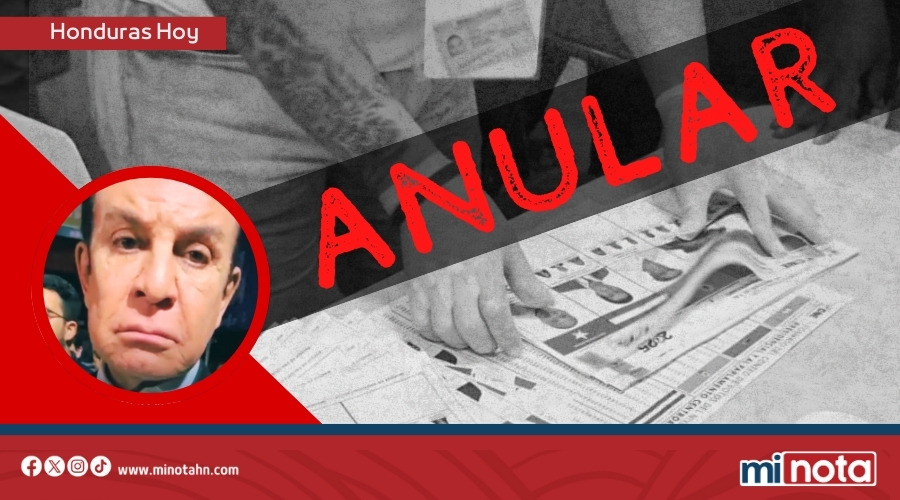 Salvador Nasralla exige anulación de elecciones