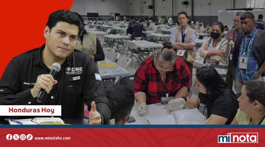 MARLON OCHOA: DECLARAR RESULTADOS SIN ESCRUTINIO TOTAL ES UN CRIMEN