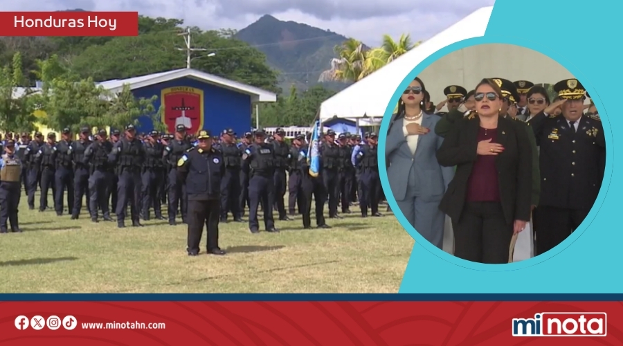 Oficiales de la Policía Nacional ascienden a su grado inmediato superior