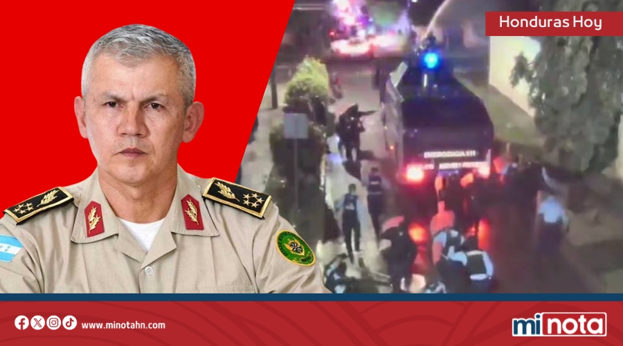 Jefe de las FF. AA. de Honduras admite abusos en INFOP y no descarta asumir la secretaría de Defensa