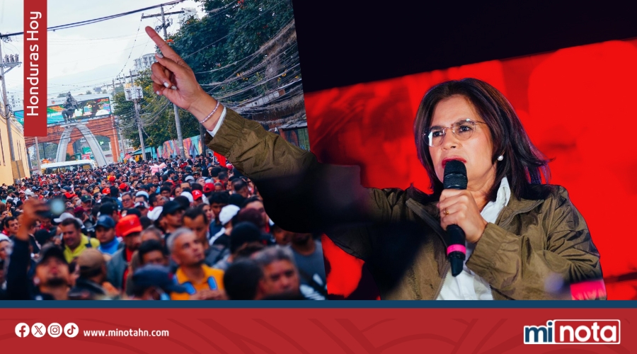 Rixi Moncada ratifica fuerza de LIBRE y llama a defender la soberanía