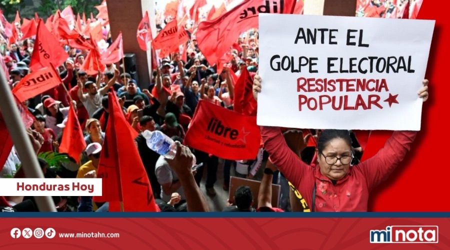Ante el golpe electoral, resistencia popular