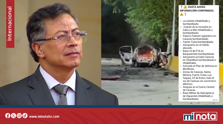 Petro presenta balance sobre ataques de EE. UU. a Venezuela y primeras víctimas civiles