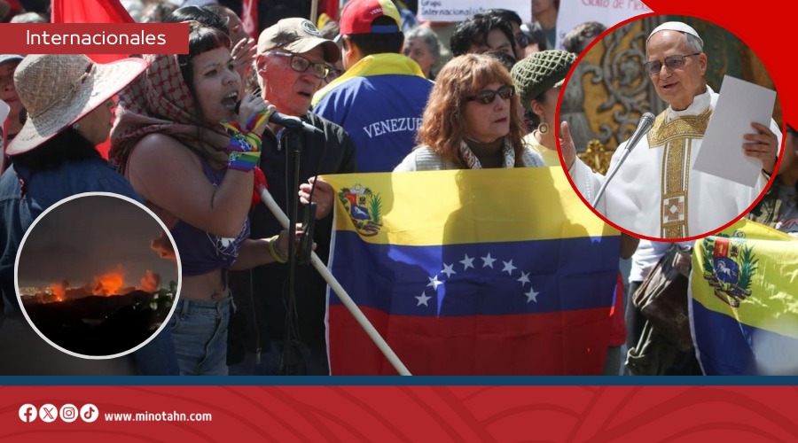 PAPA LEÓN XIV EXPRESA PROFUNDA PREOCUPACIÓN POR LA SITUACIÓN EN VENEZUELA