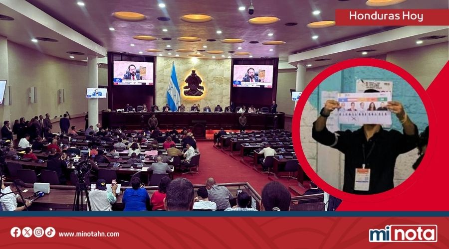 CONGRESO NACIONAL APRUEBA CONTEO DE VOTOS DE LAS 19,167 JRV EN LOS TRES NIVELES ELECTIVOS